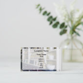 Drie Mortar en Pestles in Pharmacy Visitekaartje (Staand voorkant)