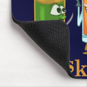 Drie muskebeers Funny Beer Pun Muismat (Hoek)