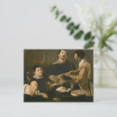 Drie muzikanten, 1618 briefkaart (Staand voorkant)