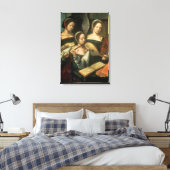 Drie muzikanten canvas afdruk (Insitu (Slaapkamer))