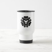 Drie naar binnen gerichte pijnbomen reisbeker (Center)