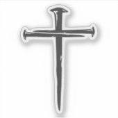 Drie nagels kruisen sticker (Voorkant)