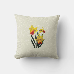 Drie narcissen kussen