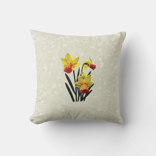 Drie narcissen kussen (Voorkant)