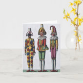 Drie Narren nemen nota van Kaart (Gele Bloem)