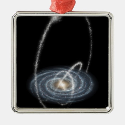 Drie nieuw ontdekte stromen metalen ornament (Voorkant)