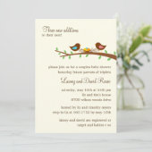 Drie Nieuwe Uitnodiging van het Baby shower van de (Staand voorkant)