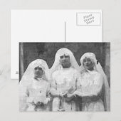 Drie nonnen briefkaart (Voorkant / Achterkant)