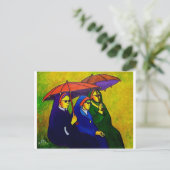 Drie nonnen door piliero briefkaart (Staand voorkant)