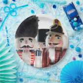 Drie nootmuskaten papieren bordje (Feest)