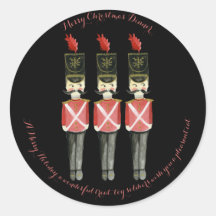 Drie Notenkrakers Zwart en Rood