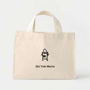 Drie ogen doen de Wiskunde niet Mini Tote Bag