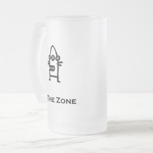 Drie ogen in de zone matglas bierpul (Voorkant links)