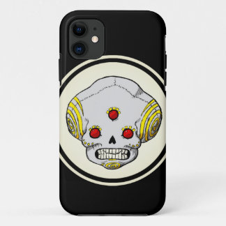 Drie ogen schedel Case-Mate iPhone case