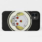 Drie ogen schedel Case-Mate iPhone case (Achterkant (horizontaal))