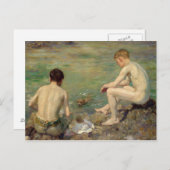 Drie ondernemingen briefkaart (Voorkant / Achterkant)