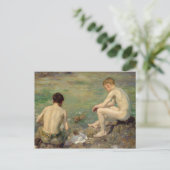 Drie ondernemingen briefkaart (Staand voorkant)