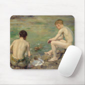 Drie ondernemingen muismat (Met muis)