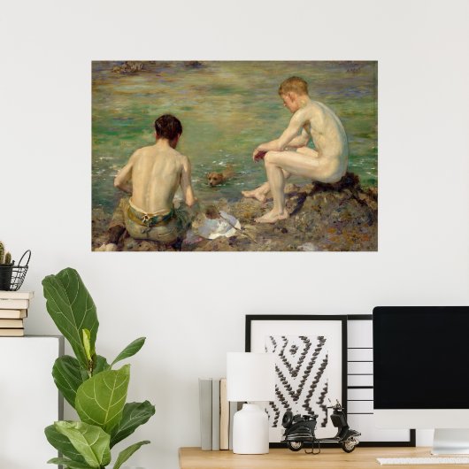 Drie ondernemingen poster (Thuiskantoor)