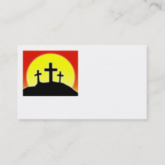 Drie ontwerpen van het Visitekaartje van Crosses