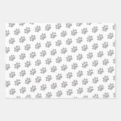 Drie ontwerpen voor afdrukken schilderen inpakpapier vel (Voorkant 3)