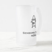 Drie oog bot sensoren detecteren n00b matglas bierpul (Voorkant rechts)