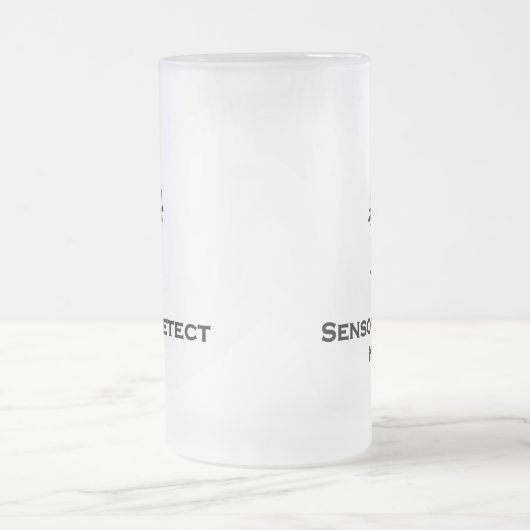 Drie oog bot sensoren detecteren n00b matglas bierpul (Center)