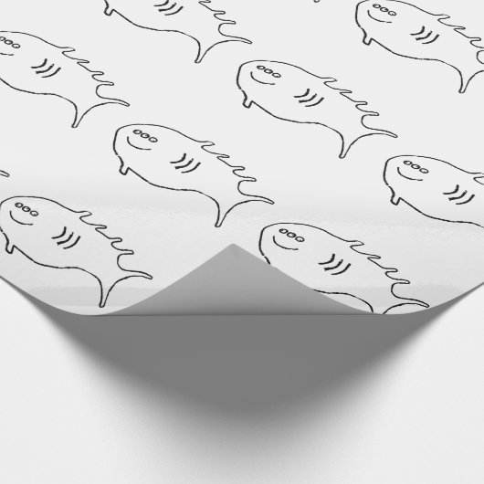 Drie oogvissen cadeaupapier (Hoek)