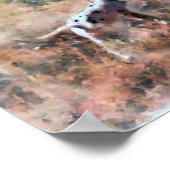 Drie op Trail art door Di.Wi. Poster (Hoek)