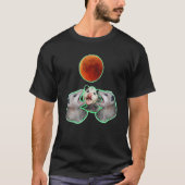 Drie Opposum Moon met 3 POSTEN en Dad Mon Co. T-shirt (Voorkant)