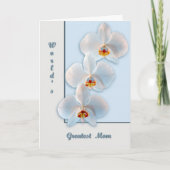 Drie orchideeën kaart (Voorkant)