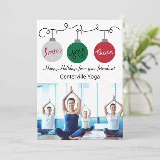 Drie Ornamenten - Kaart van het bedrijf (Staand voorkant)