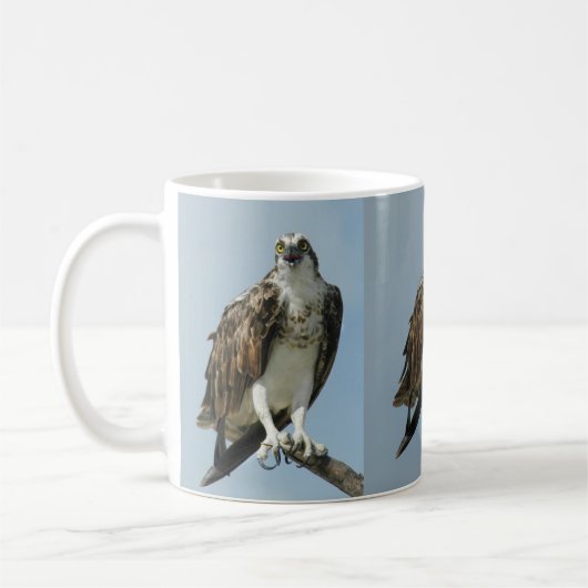 Drie Osprey afbeeldingen Coffee Mok (Links)