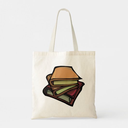 Drie oude Boeken gestapeld samen Tote Bag (Achterkant)