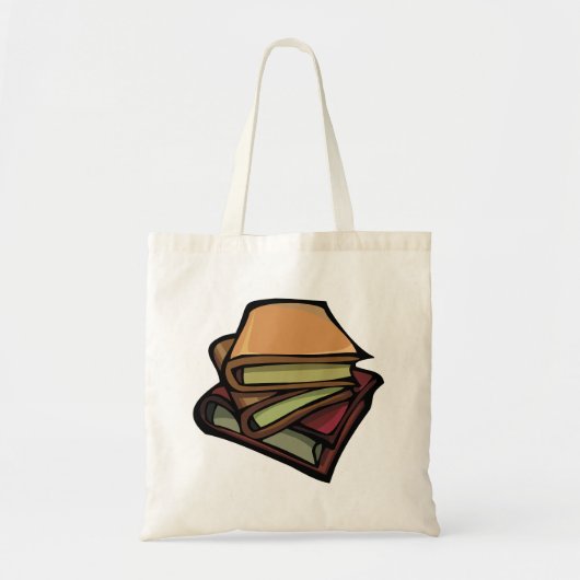 Drie oude Boeken gestapeld samen Tote Bag (Voorkant)