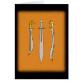 Drie oude Griekse zwaarden (Voorkant)
