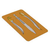 Drie oude Griekse zwaarden Magneet (Rechterzijde)