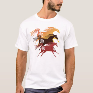 Drie oude paarden T-shirt