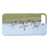 Drie P51-mosterdschappen die uit_WWII-vliegtuigen Case-Mate iPhone Case (Achterkant (Horizontaal))