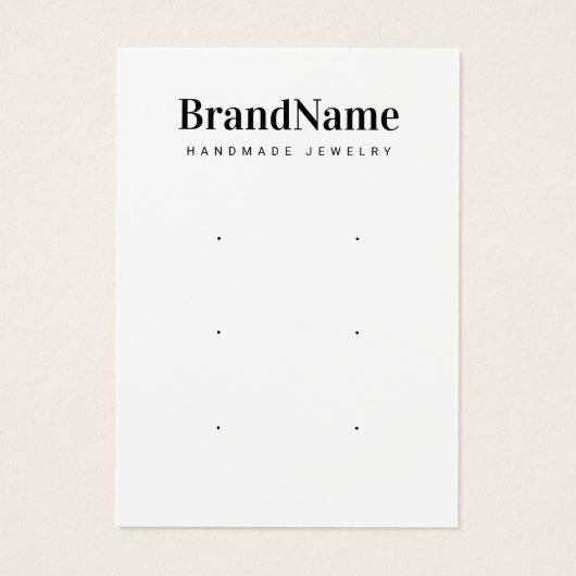 Drie paar dank je kaarten visitekaartje (Achterkant)