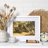 Drie paar schoenen door Vincent van Gogh Poster