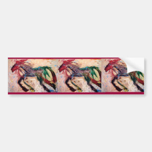 Drie paarden... bumpersticker