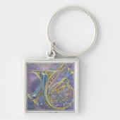 Drie paarden sleutelhanger (Voorkant)