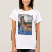Drie paarden t-shirt (Voorkant)