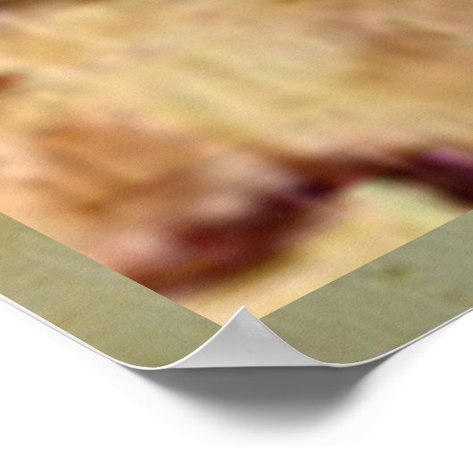 Drie paarden van Lascaux Poster (Hoek)