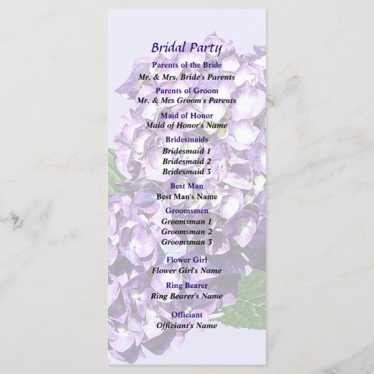 Drie Paarse programma's voor weduwschappen tussen (Achterkant)