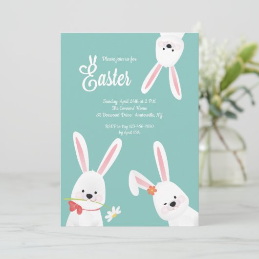 Drie paasbundels kaart (Staand voorkant)