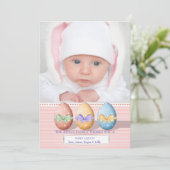 Drie Paasebrokjes Feestdagenkaart (Staand voorkant)