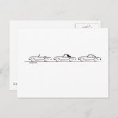 Drie Pagoda SLs Briefkaart (Voorkant / Achterkant)