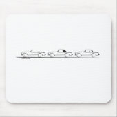 Drie Pagoda SLs Muismat (Voorkant)